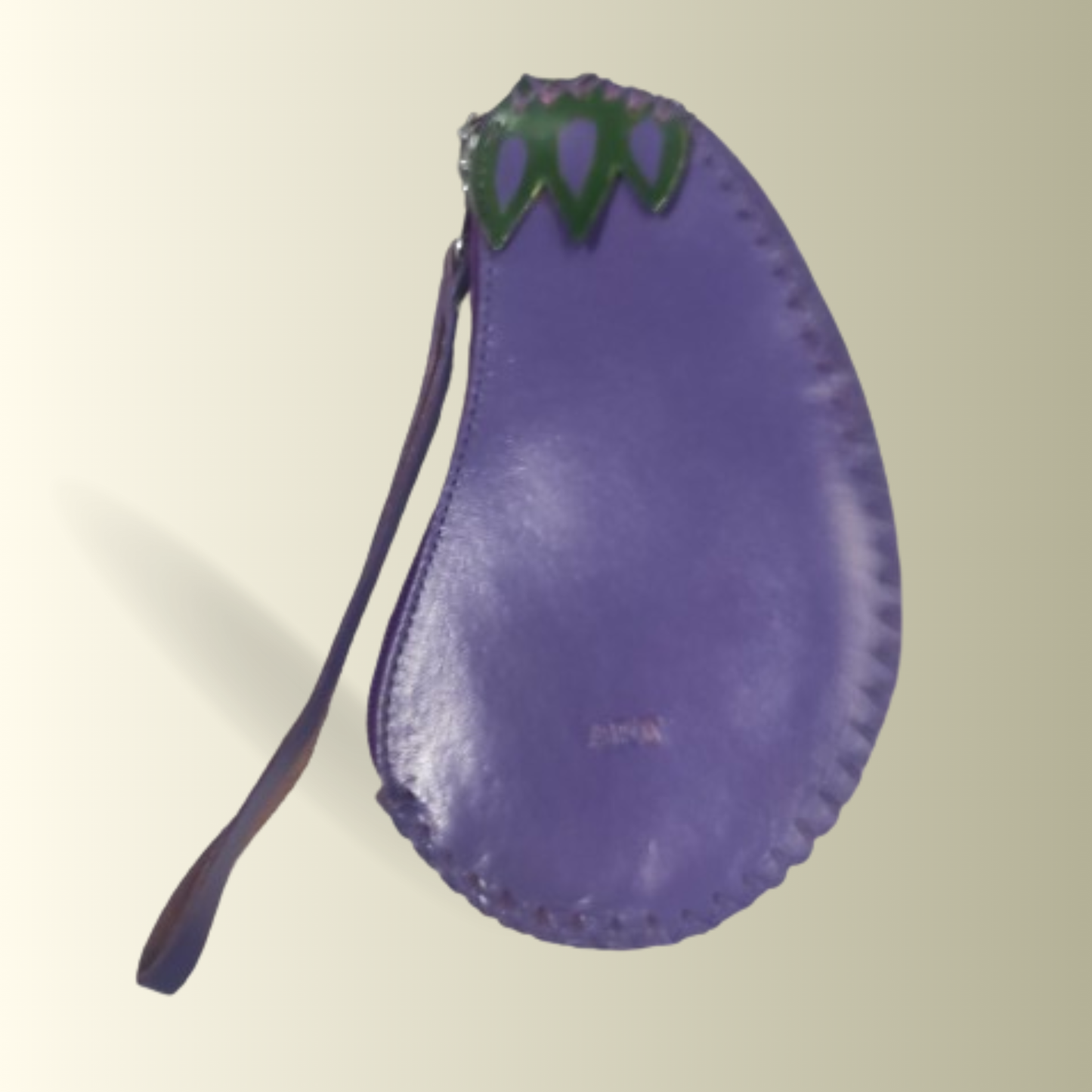 Dark Purple Eggplant Coin Purse