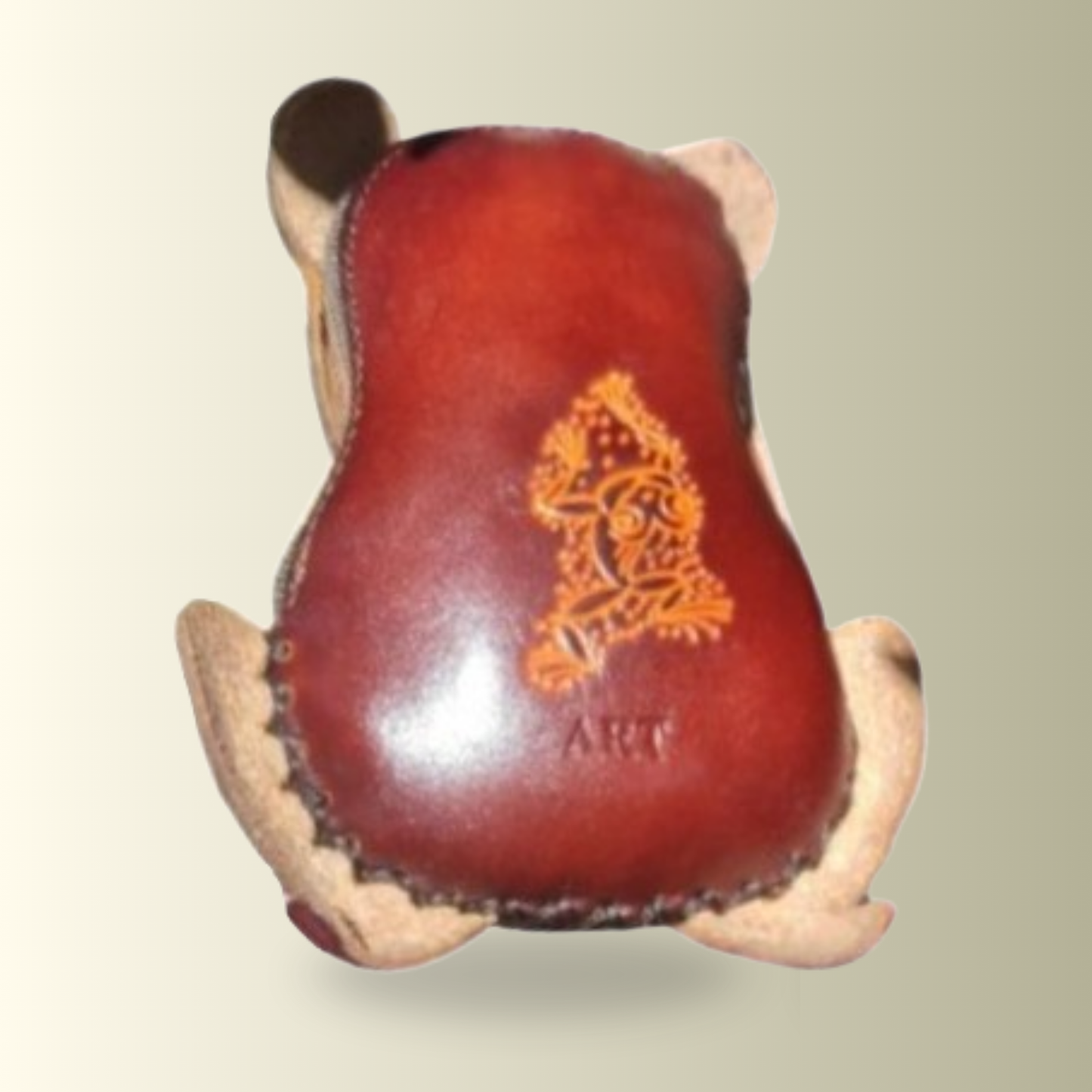 Brown Frog Coin Purse