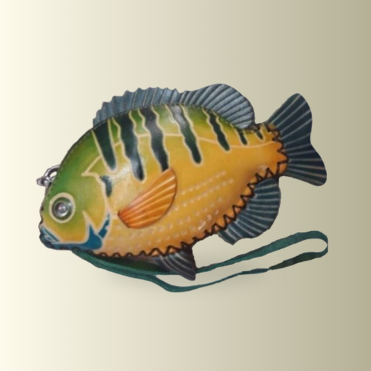 Green Fish Coin Purse