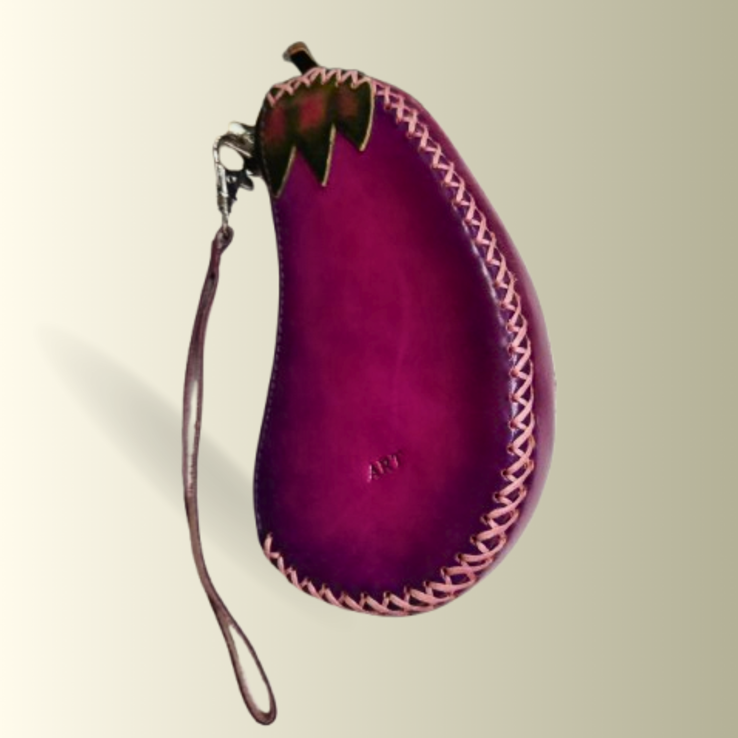 Classic Eggplant Coin Purse