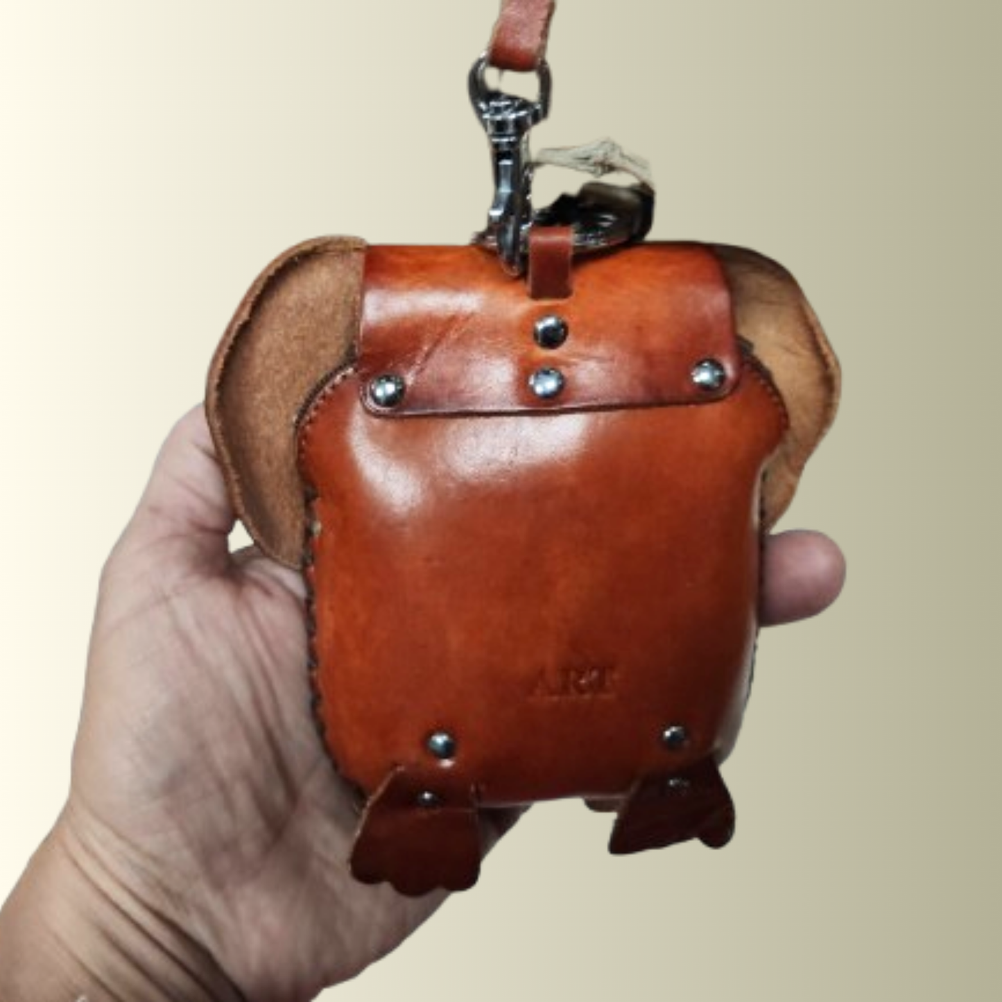 Brown Elephant Coin Purse