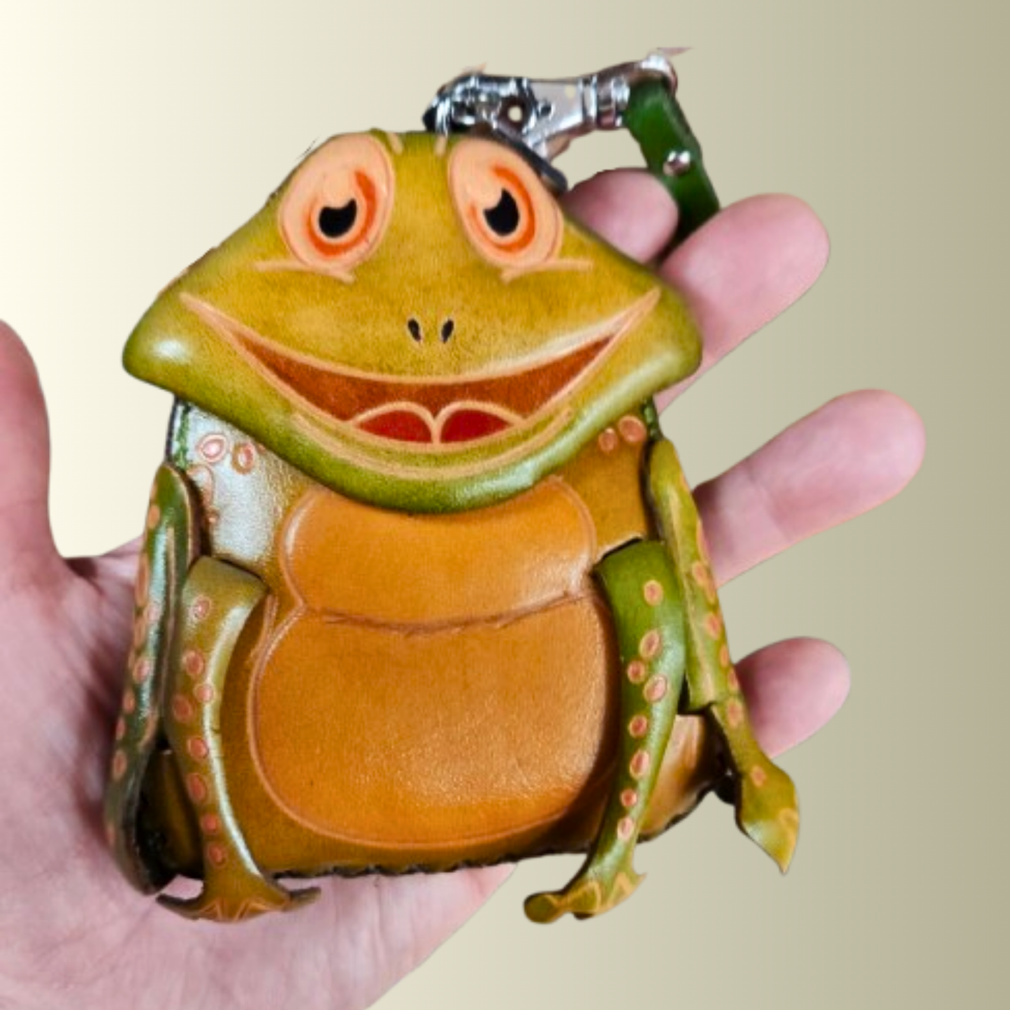 Smiling Frog Coin Purse