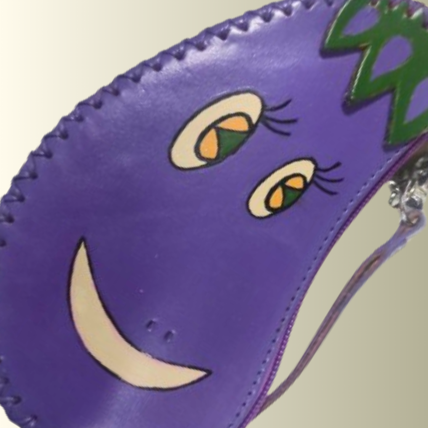 Classic Eggplant Coin Purse