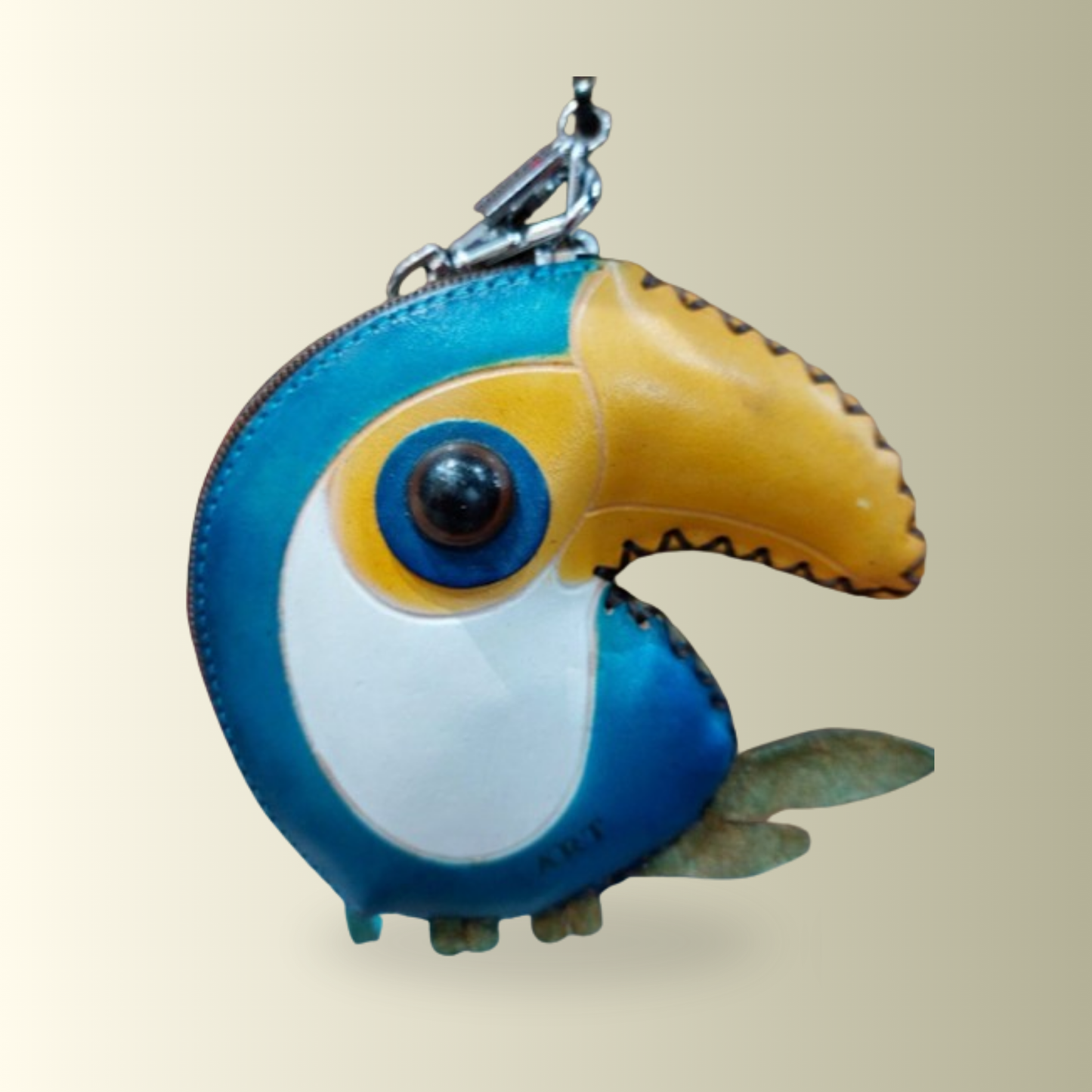 Blue Toucan Coin Purse